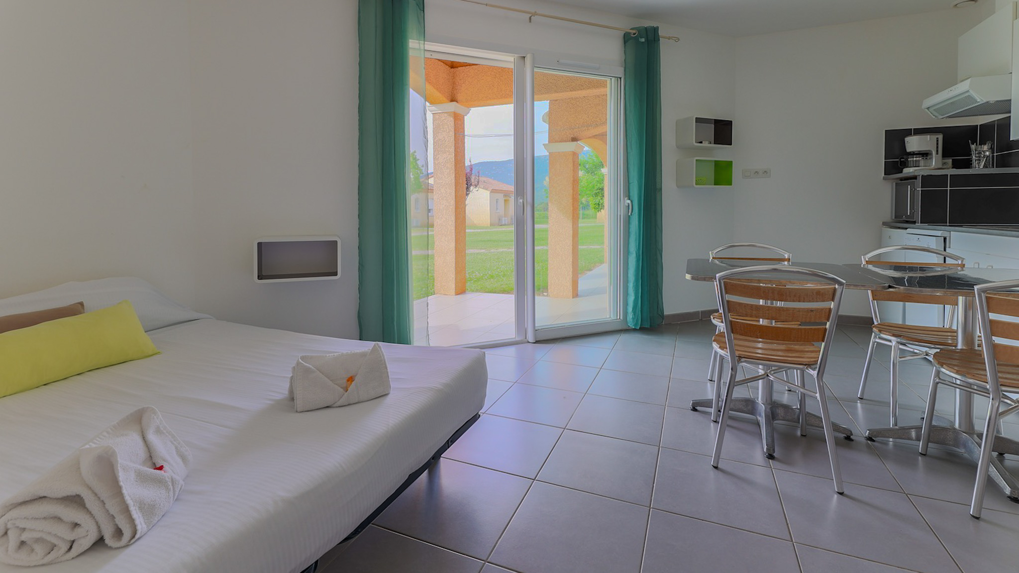 logement hotel de la résidence du parc et loisirs de Brissac Cévennes